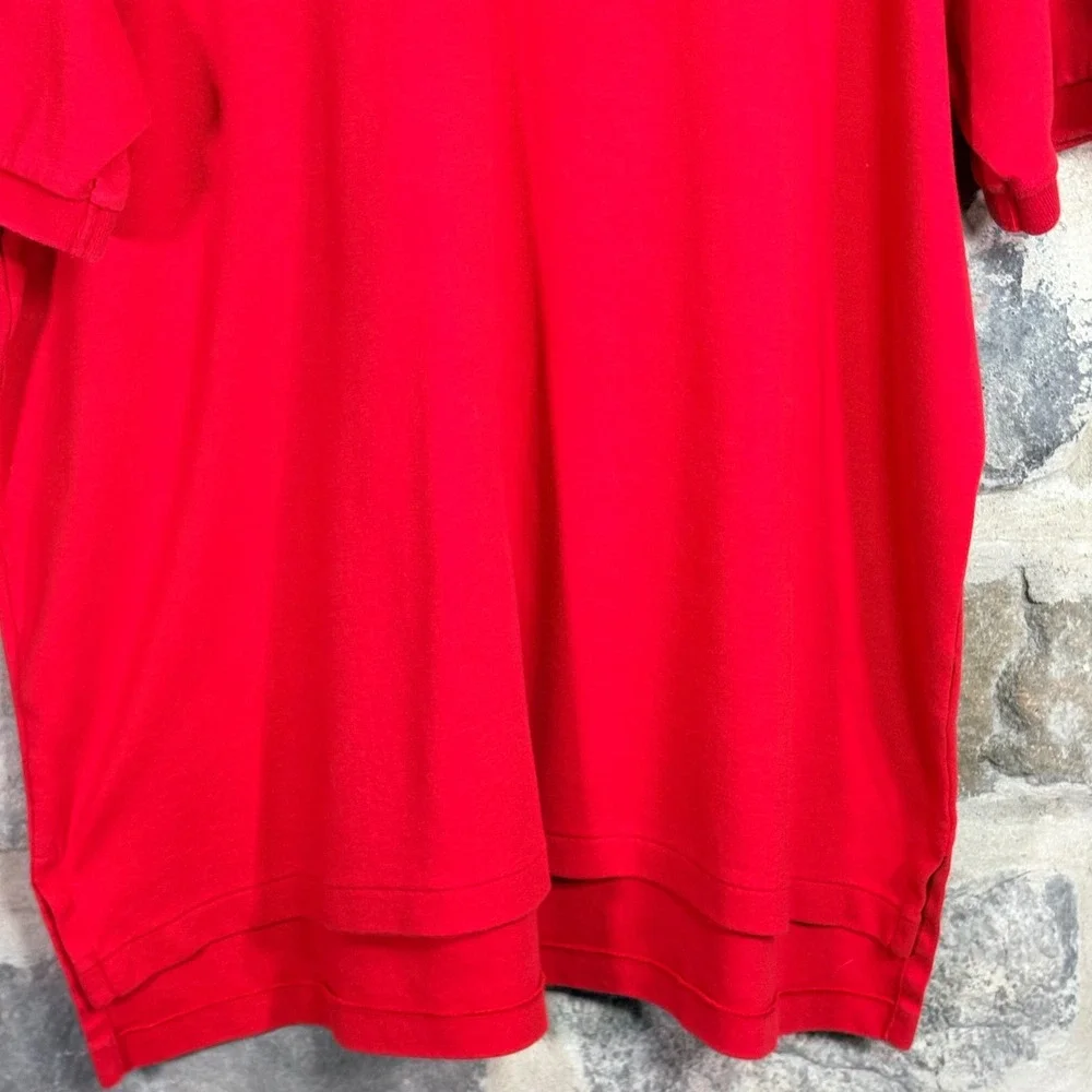 VTG Polo Ralph Lauren Men's XXL Red Short Sleeve Classic Fit‎ Cotton Polo Shirt
